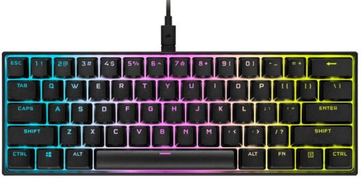 Corsair K65 Mini - Gaming-Keyboard / Cherry MX Speed Switches - GER-Layout