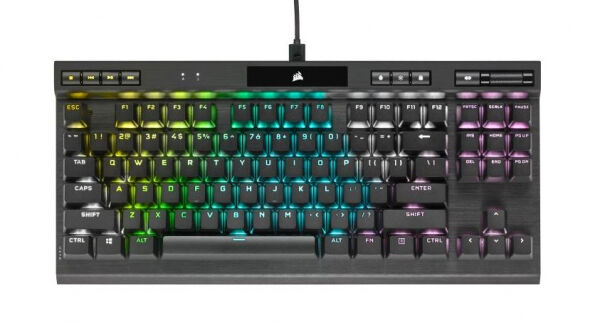 Corsair K70 TKL RGB - Gaming Tastatur / Cherry MX Speed - CH-Layout