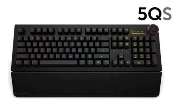 Das Keyboard 5QS - Gaming-Keyboard / Gamma Zulu Switches - GER-Layout