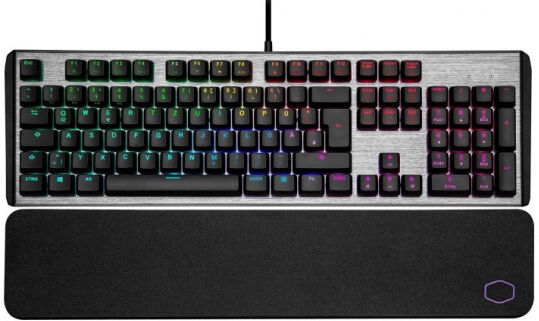 Cooler Master CK550 V2 Gunmetal Black - Gaming-Keyboard / TTC RED Switches - GER-Layout