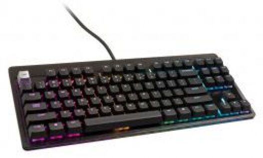 Divers MOUNTAIN Everest Core TKL Tastatur - MX Speed Silver / ANSI - schwarz - US-Layout