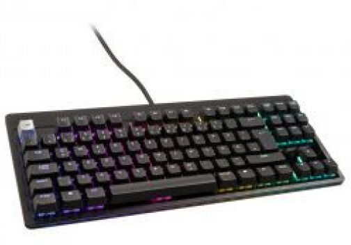 Divers MOUNTAIN Everest Core TKL Tastatur - MX Speed Silver / ISO - schwarz - DE-Layout