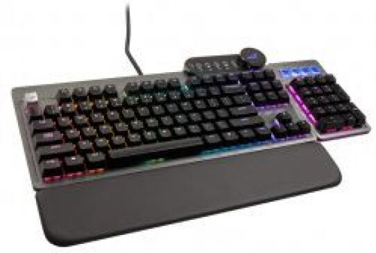 Divers MOUNTAIN Everest Max Gaming Tastatur - MX Blue / ISO - grau - DE-Layout