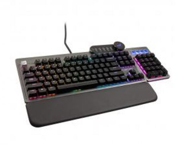 Divers MOUNTAIN Everest Max Gaming Tastatur - MX Brown / ISO - grau - DE-Layout