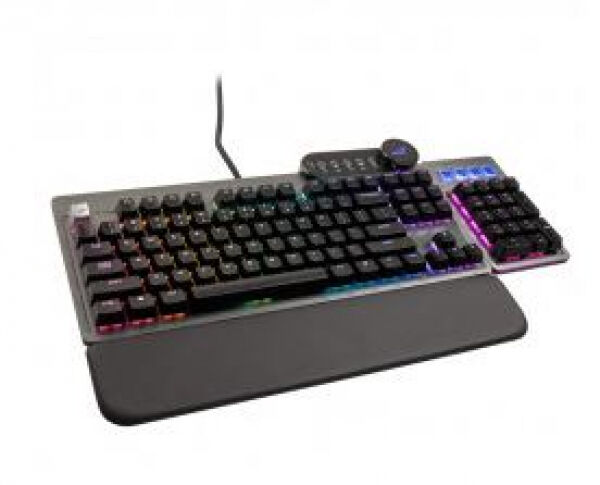 Divers MOUNTAIN Everest Max Gaming Tastatur - MX Red / ISO - grau - DE-Layout