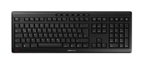 Cherry Stream Wireless - Wireless Tastatur Schwarz - CH-Layout