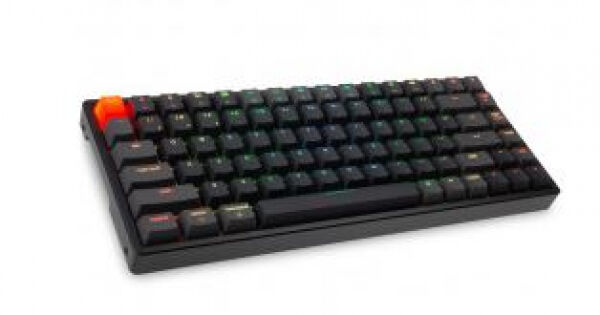 Divers Keychron K2 Alu Compact Gaming Tastatur / Brown-Switch / RGB - schwarz - US-Layout