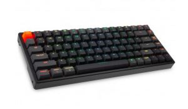 Divers Keychron K2 Alu Compact Gaming Tastatur / Red-Switch / RGB - schwarz - US-Layout