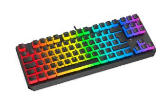SilentiumPC GK630K Pudding Edition - Gaming-Keyboard / Kailh RGB Red - GER-Layout