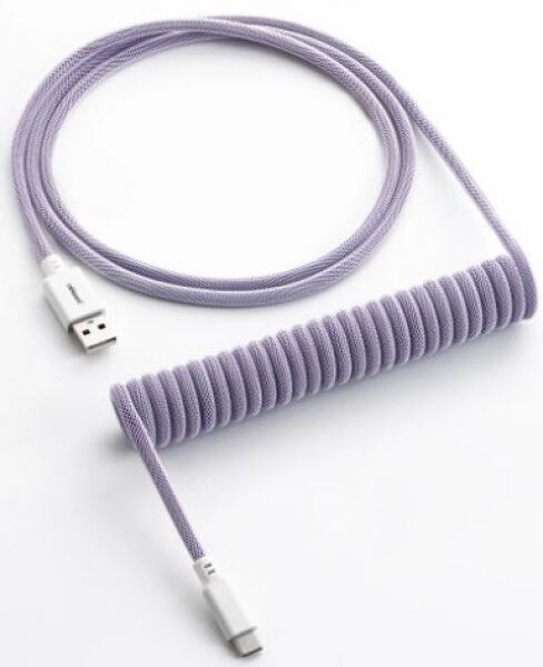 CableMod Classic Coiled Keyboard Cable USB-C zu USB Typ A, Rum Raisin - 150cm