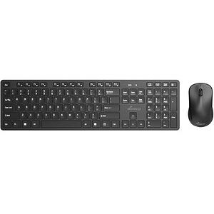 MediaRange MROS107 Tastatur-Maus-Set kabellos schwarz