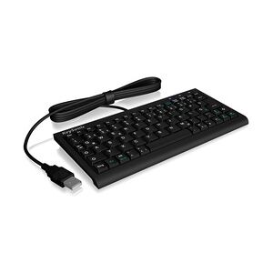 KeySonic ACK-3401U Tastatur USB Deutsch Schwarz