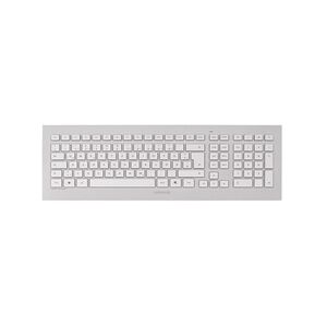 Cherry Desktop DW 8000[CH] Wireless silver/white Tastatur Silber Weiß