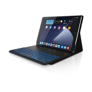 Aplic Tablet-Tastatur, Kunstledercase für iPad Pro 10,5`, Bluetooth Keyboard mit Apple Layout