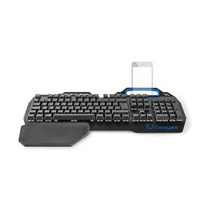 Nedis Wired Gaming Keyboard - USB - Mechanische Tasten - RGB - Nordisch - ND-Layout - Stromversorgung über USB - Netzkabellänge: 1.70 m - Gaming Nedis