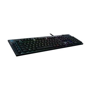 Logitech G G815 LIGHTSPEED RGB Mechanical Gaming Keyboard – GL Tactile Tastatur USB QWERTZ Deutsch Karbon