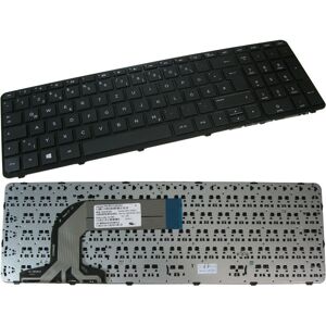 TRADE-SHOP Original qwertz Tastatur Deutsch mit schwarzem Rahmen für hp Pavilion 15-h000 15-H024SG 15-n 15-n000 15-n100 15-n200 15-R 15-r000 15-r100 15-r200