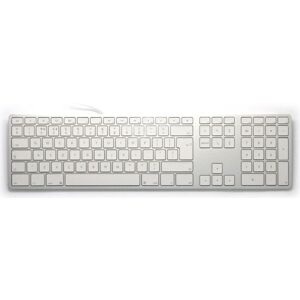 Matias Corporation Matias Aluminum Erweiterte USB Tastatur UK-Layout für Mac OS