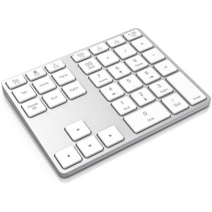 Aplic Bluetooth Numpad - Wireless Ziffernblock mit Multifunktionstasten - Keypad Aluminium - 35 Tasten - Bluetooth 3.0 - Kabellos