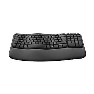 Logitech Wave Keys for Business - Tastatur - kabellos - 2.4 GHz, Bluetooth 5.1 LE - QWERTZ - Deutsch