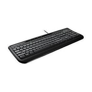 Microsoft Wired Keyboard 600 - Tastatur - USB - Deutsch - Schwarz