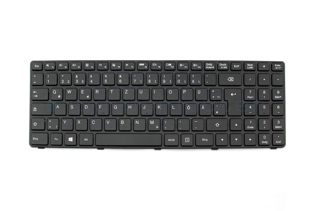 Lenovo SN20K41578 Tastatur DE (deutsch) schwarz/schwarz matt Original