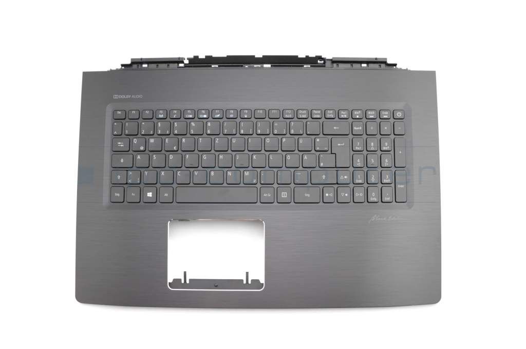 IPC T7793G Tastatur inkl. Topcase DE (deutsch) schwarz/schwarz mit Backlight Original