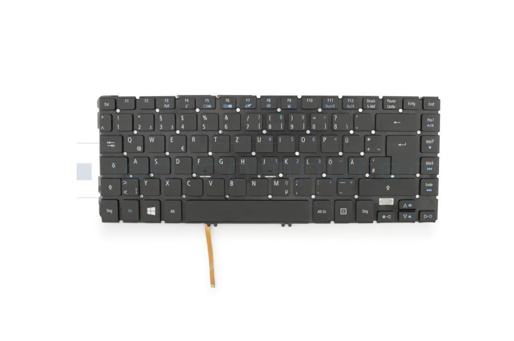 Acer NKI14170HM Tastatur DE (deutsch) schwarz mit Backlight Original