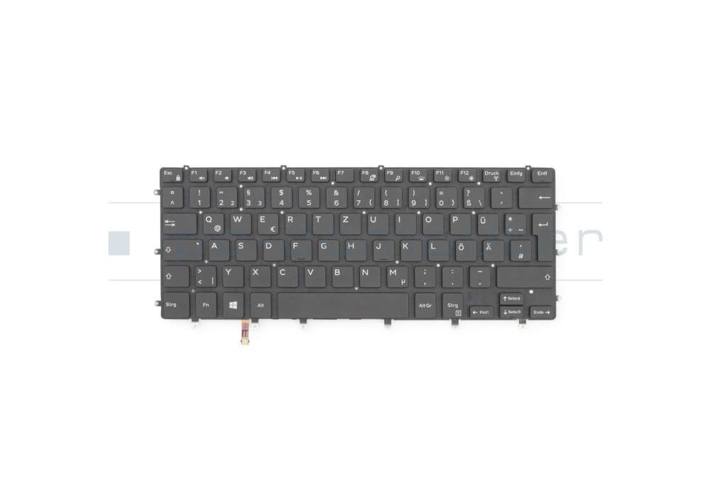 Dell NSK-LV0BC 0G Tastatur DE (deutsch) schwarz mit Backlight Original