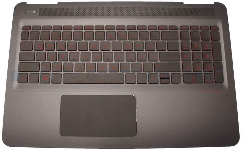 IPC T15AXD Tastatur inkl. Topcase DE (deutsch) grau/grau mit Backlight Original