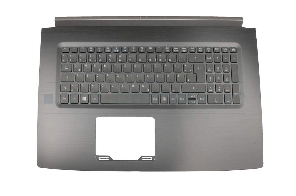 Acer 6BGPFN2012 Tastatur inkl. Topcase DE (deutsch) schwarz/schwarz mit Backlight (GTX 1060) Original