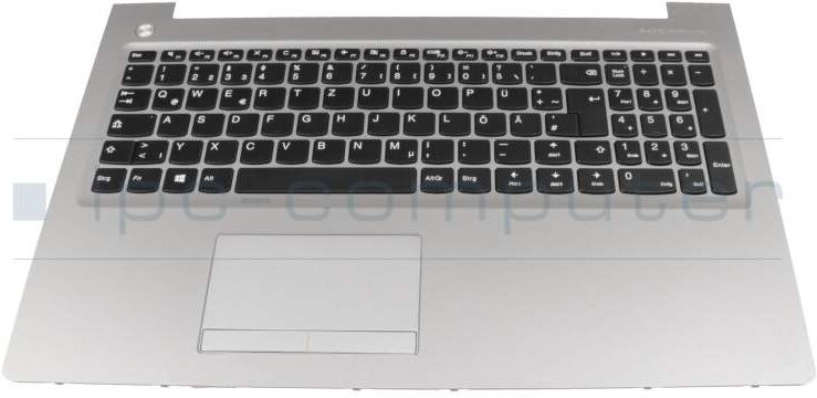 Lenovo 631020250935A Tastatur inkl. Topcase DE (deutsch) schwarz/schwarz Original