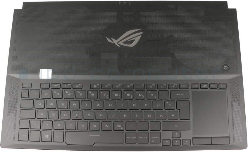 Asus 90NR02J1-R31GE0 Tastatur inkl. Topcase DE (deutsch) schwarz/schwarz mit Backlight Original