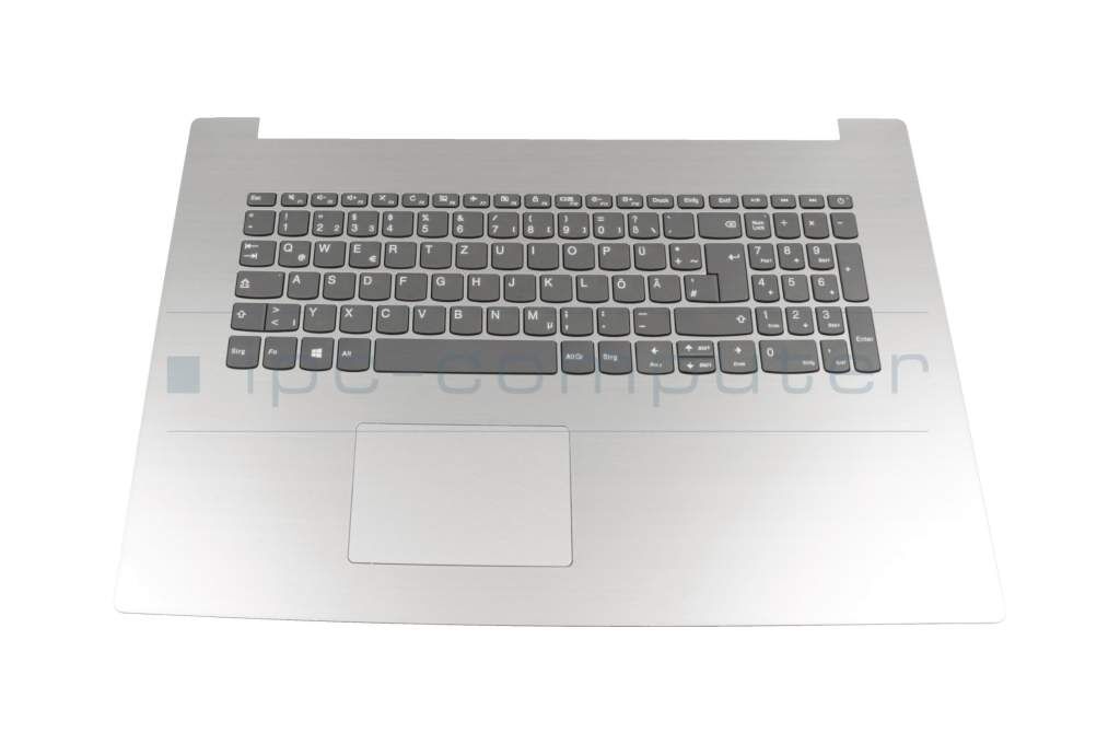 Lenovo NSK-BY1SN 0G Tastatur inkl. Topcase DE (deutsch) grau/grau Original