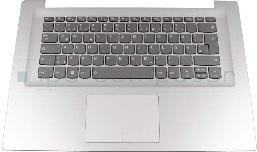 IPC TD81BQ Tastatur DE (deutsch) grau mit Backlight Original