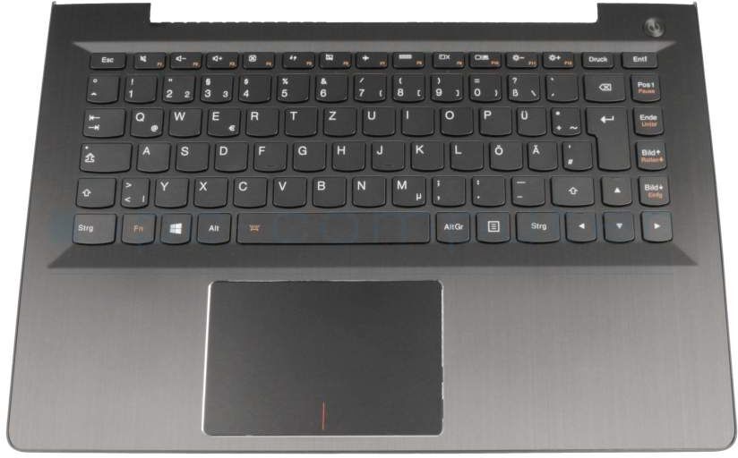 Lenovo 8S73042414ZZ Tastatur DE (deutsch) schwarz mit Backlight Original