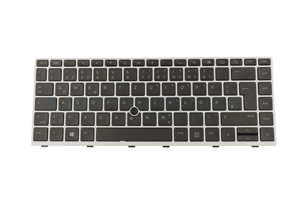 HP SG-87750-2DA Tastatur DE (deutsch) schwarz/silber mit Mouse-Stick Original