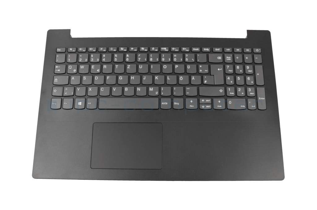 Lenovo 5CB0R34419 Tastatur inkl. Topcase DE (deutsch) grau/schwarz Original