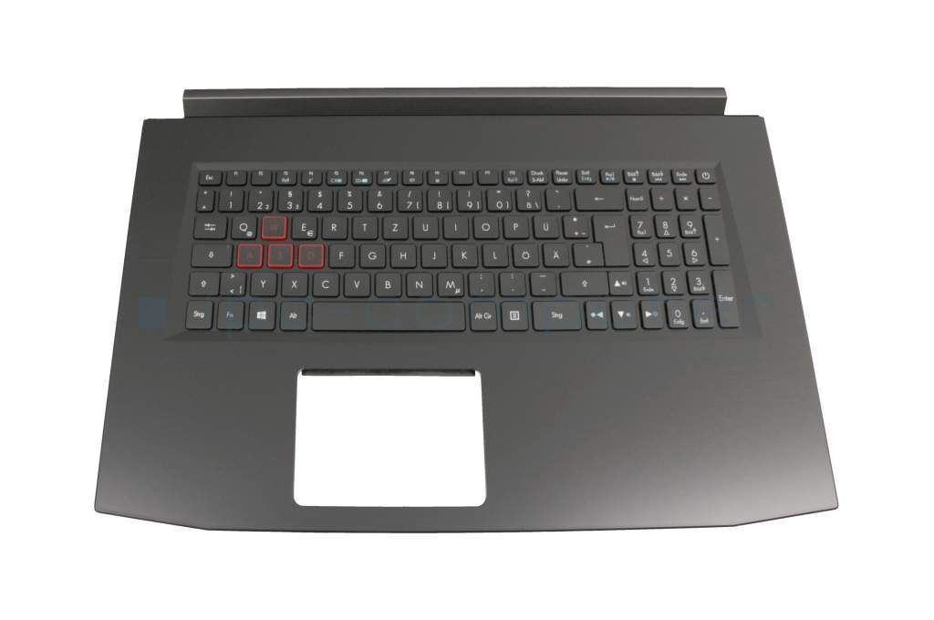 Acer 6B.Q29N2.011 Tastatur inkl. Topcase DE (deutsch) schwarz/schwarz mit Backlight (GeForce 1060) Original