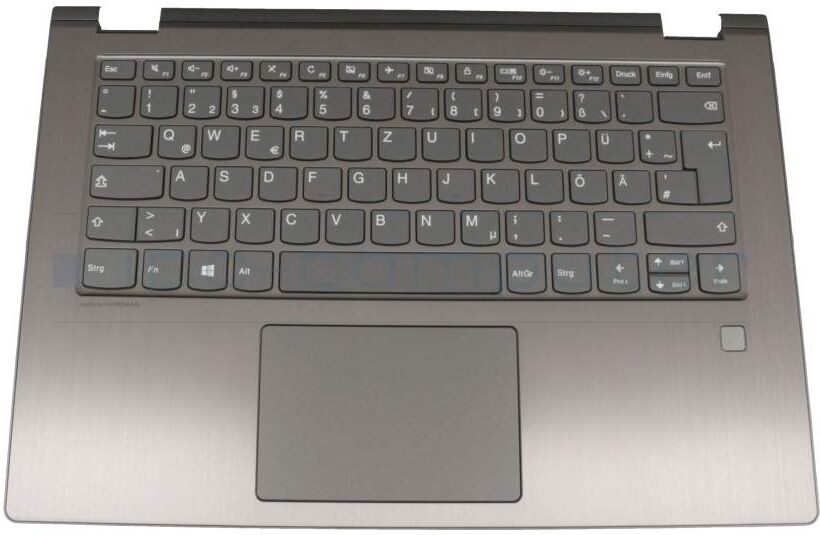 Lenovo B162120A Tastatur inkl. Topcase DE (deutsch) grau/grau Original