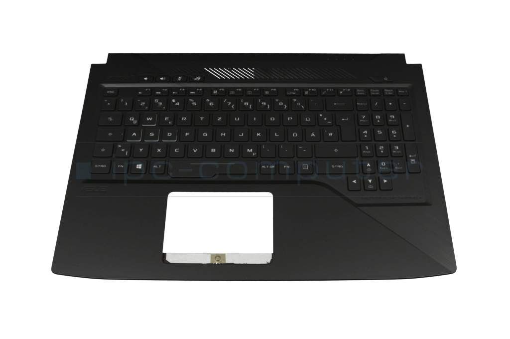 Asus 90NB0GQ2-R31GE0 Tastatur inkl. Topcase DE (deutsch) schwarz/schwarz mit Backlight Original