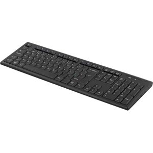 Deltaco Wireless keyboard Nordic USB nanoreceiver 10m range black