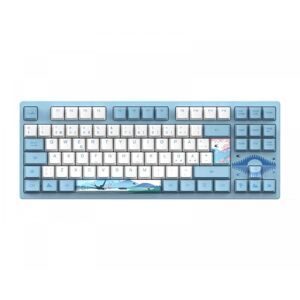 DAREU Swallow A87 TKL Hotswap LED Tastatur [Violet Gold]