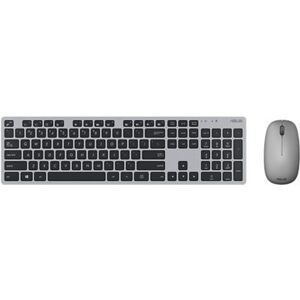 Asus Grey   W5000   Keyboard and Mouse Set   Wireless   Mouse included   RU   Grey   460 g