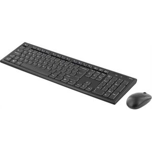 Deltaco trådløst tastatur og mus, USB nano modtagere, 10m,