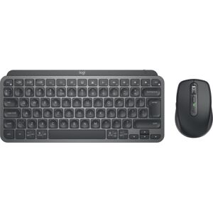 Logitech Mx Keys Mini Mus/tastatursæt, Nord., Sort