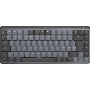 Logitech Mx Mini Mac Tastatur, Nordisk, Mørkegrå