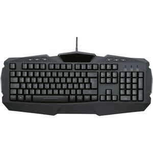 uRage Gaming Keyboard m. Lys - Nordisk Tastatur Layout - Sort