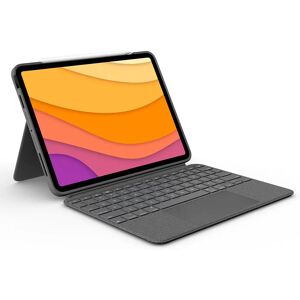 Logitech iPad Air (2022 / 2020) Combo Touch Keyboard (Dansk Tastatur m. Etui) - Grå