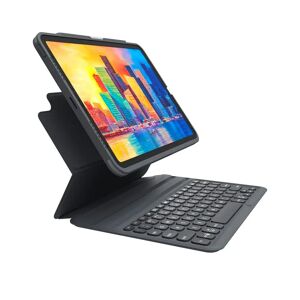 iPad Air (2022 / 2020) Zagg Pro Keys Keyboard (Dansk Tastatur m. Etui) - Charcoal